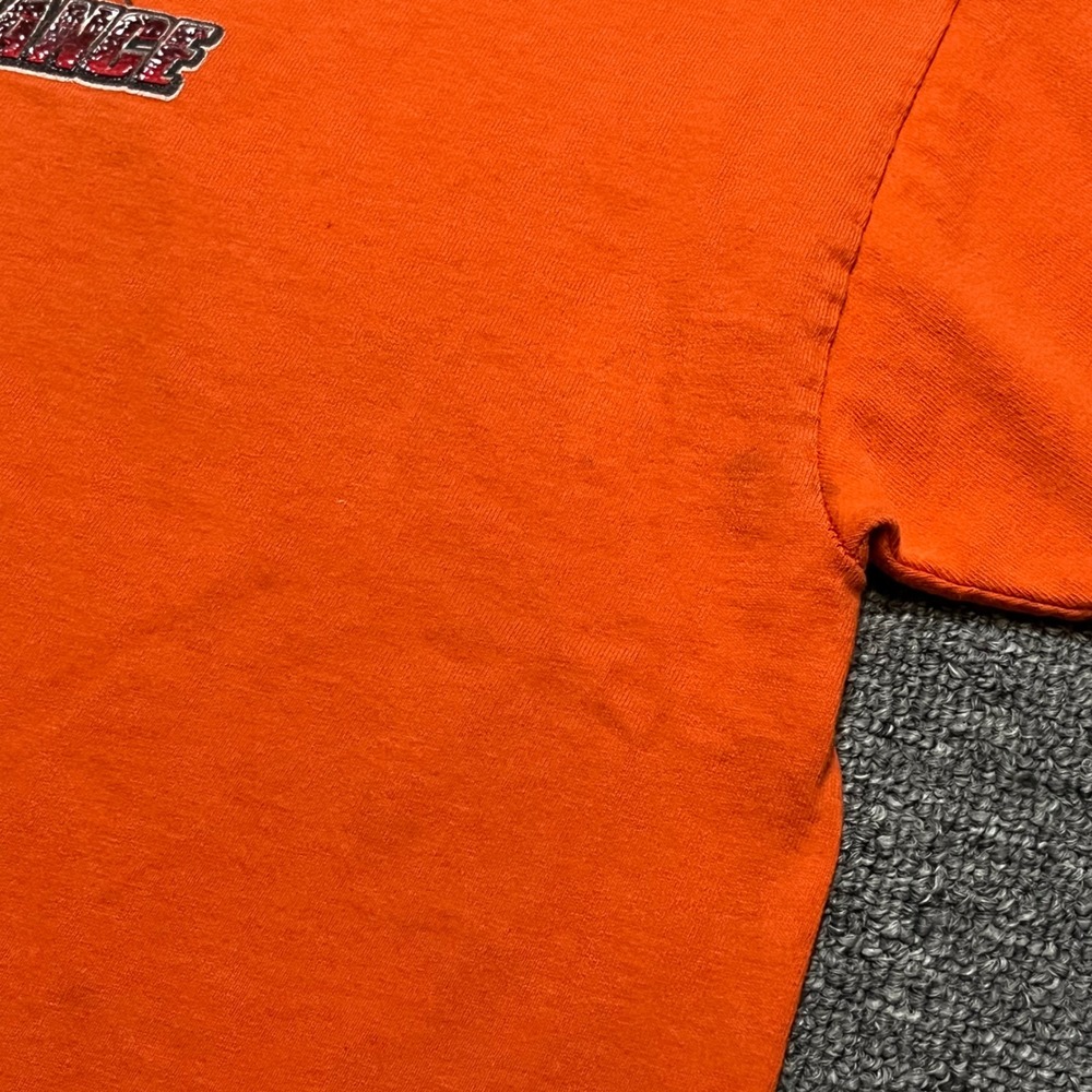 Hanes Orange High Performance Cars Graphic Tee Youth XL 18-20 Y2K‎ Streetwear - Picture 6 of 8